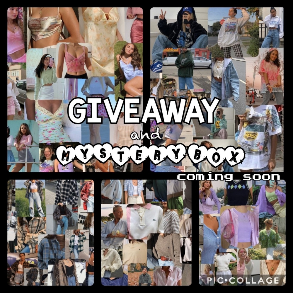 GIVEAWAY AND MYSTERY BOX COMING SOON